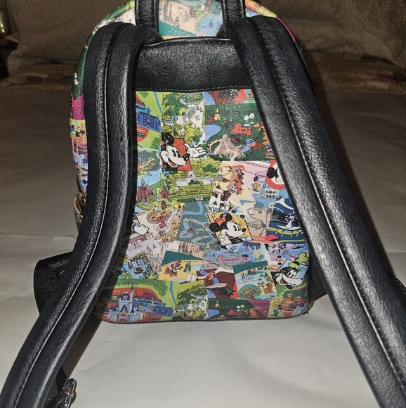 Disney Parks Loungefly Parks Collage Mini Backpack - Picture 3 of 6